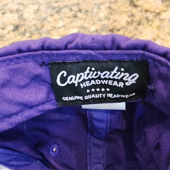 LSU Tigers Purple Baseball Cap - Picture 5 of 5